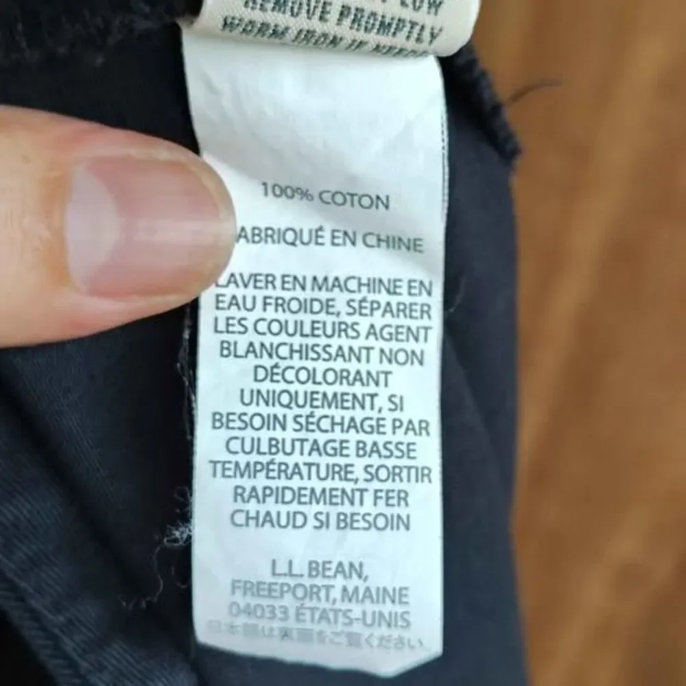 L.L.Bean Twill Pants Size 12 Petite Classic Fit NWT New
